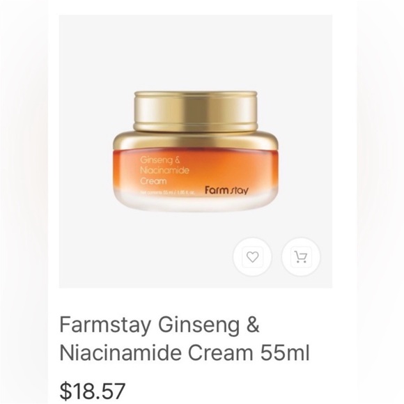 FARMSTAY Ginseng & Niacinamide Cream - 55 ml - Picture 7 of 7
